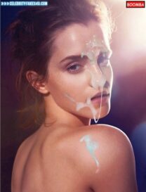 Emma Watson Cum Facial Nsfw Fake 008