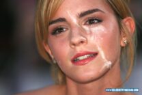 Emma Watson Cum Facial Porn Fake 001