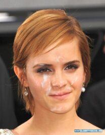 Emma Watson Cum Facial Porn Fake 009