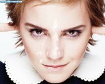 Emma Watson Cum Facial Porn Fake 014