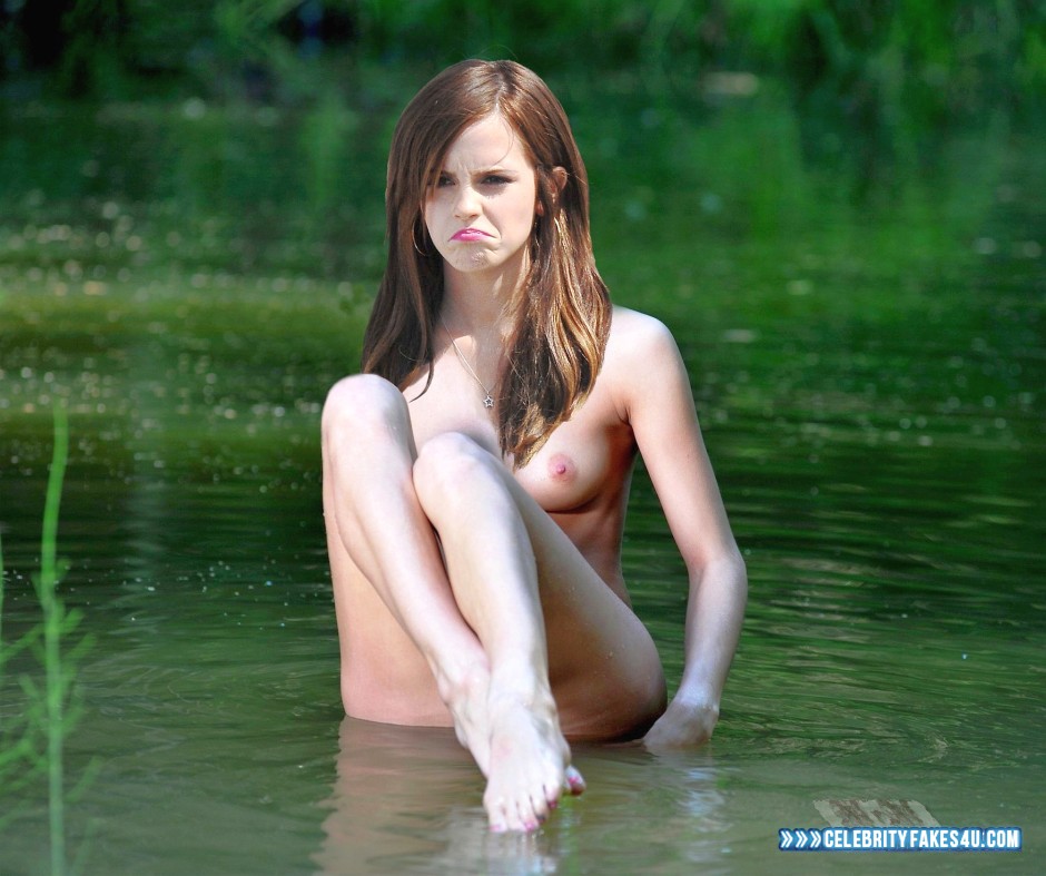 Emma Watson Fake, Anal Sex, Blonde, Legs Spread, Lipstick, Nude, Outdoor, Pussy, Sex, Tits, Wet, Porn