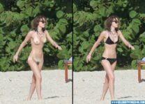 Emma Watson Tan Lines Beach Porn Fake 001