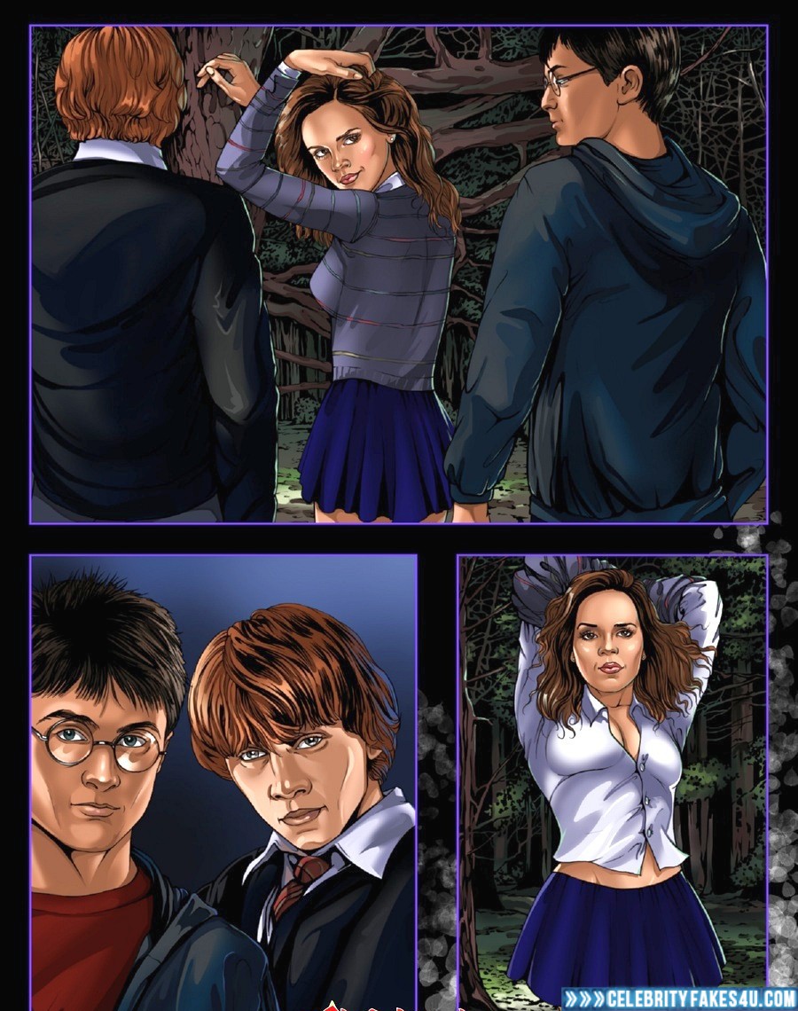 Emma Watson Fake, Cartoon, Harry Potter, Series, Porn