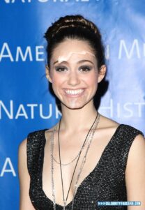 Emmy Rossum Cum Facial Fakes 001