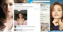 Emmy Rossum Shows Her Tits Homemade Hacked Fakes 001