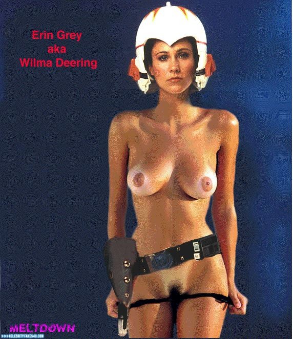 Erin Gray Fake, Buck Rogers in the 25th Century, Panties Pulled Down, Pussy, Series, Tan Lines, Tits, Very Nice Tits, Porn