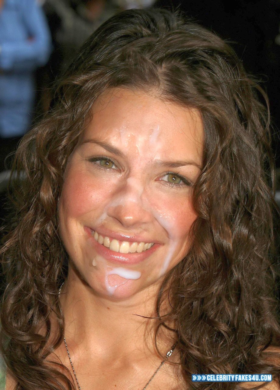 Evangeline Lilly Fake, Cum Facial, Cumshot, Porn