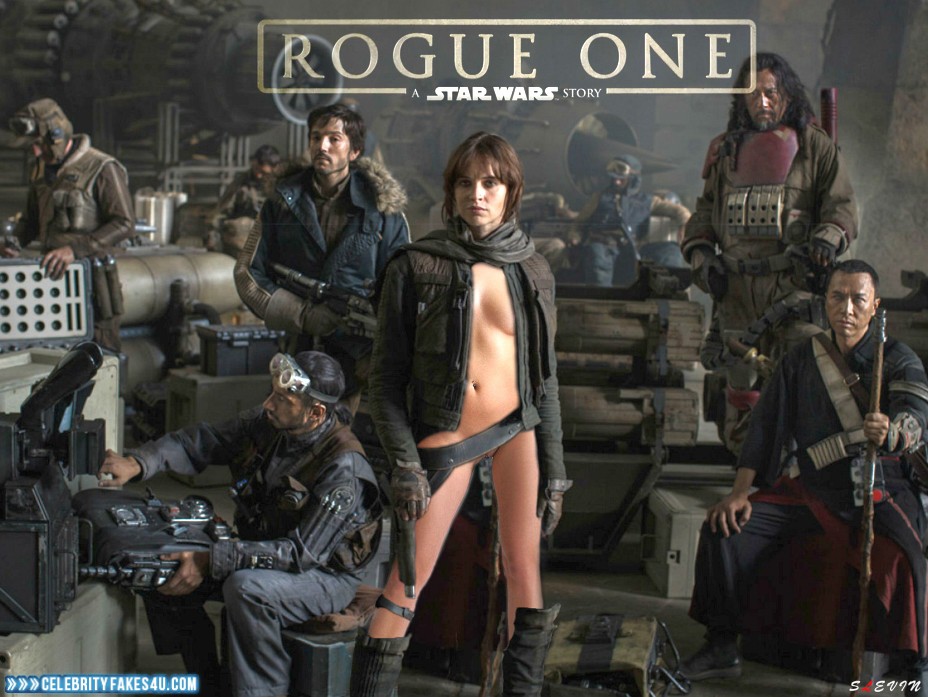 Felicity Jones Fake, Nude, Rogue One: A Star Wars Story, Series, Porn