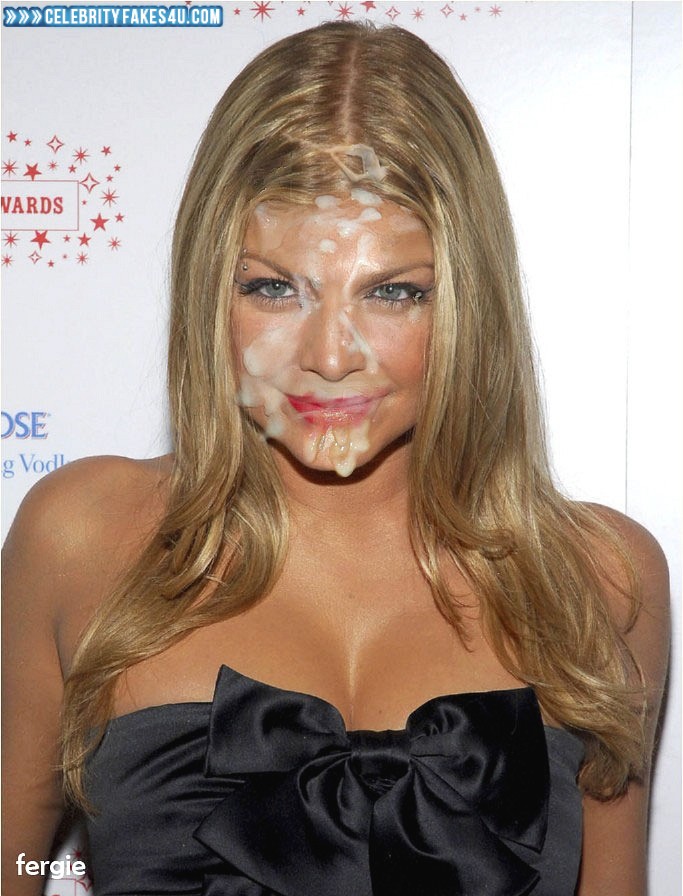 Fergie Fake, Cum Facial, Red Carpet Event, Porn