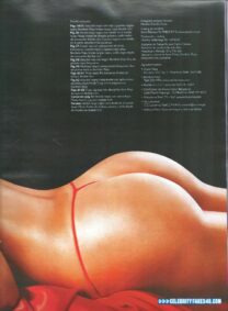 Fiorella Flores G String Magazine Cover Fake 001