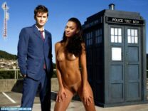 Freema Agyeman Public Nude Body Fake 001