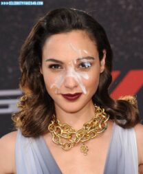 Gal Gadot Horny Cum Facial Porn 001