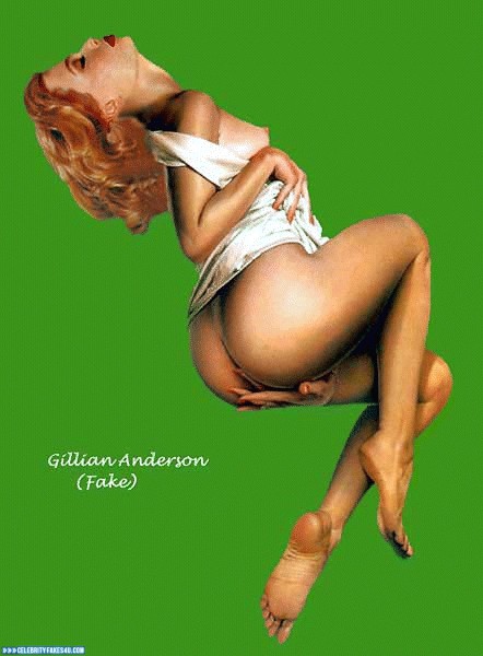 Gillian Anderson Fake, Ass, Horny, Porn