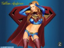 Gillian Anderson Costume Superman 001