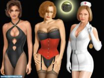 Gillian Anderson Hot Outfit Cartoon Naked 001