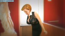 Gillian Anderson Lingerie Huge Tits 001