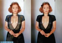 Gillian Anderson See Thru Boobs Xxx 001