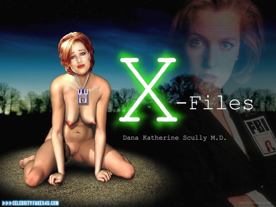 X Files Porn Fakes - Gillian Anderson The X Files (tv Series) Naked 001 Â« Celebrity Fakes 4U