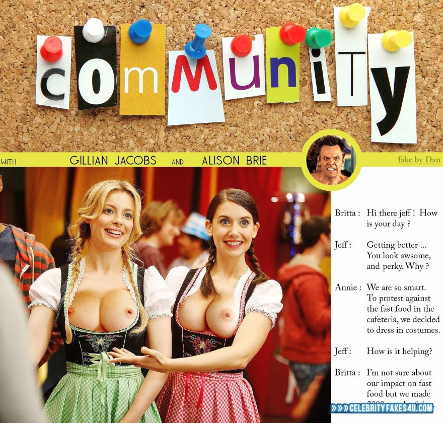 Community Porn - Gillian Jacobs Public Community Porn Fake 001 Â« Celebrity Fakes 4U