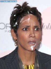 Halle Berry Cum Facial Nude 001