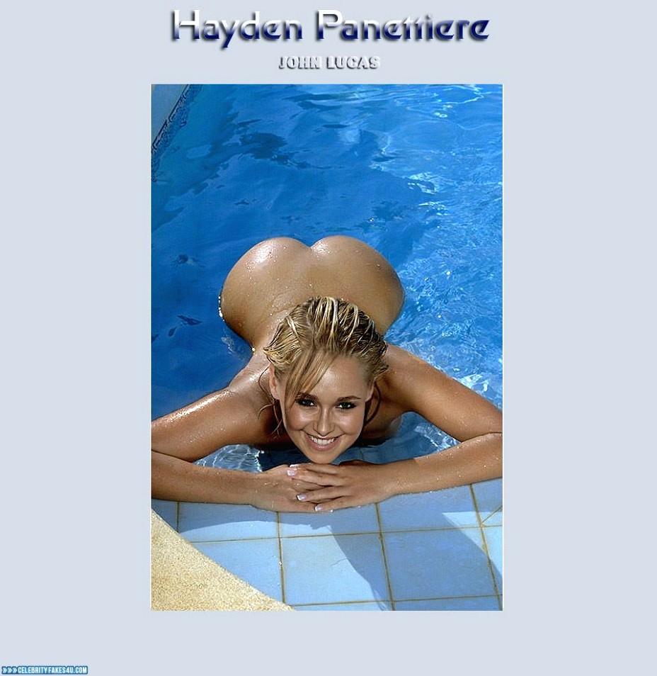 Hayden Panettiere Ass Pool 001 « Celebrity Fakes 4U