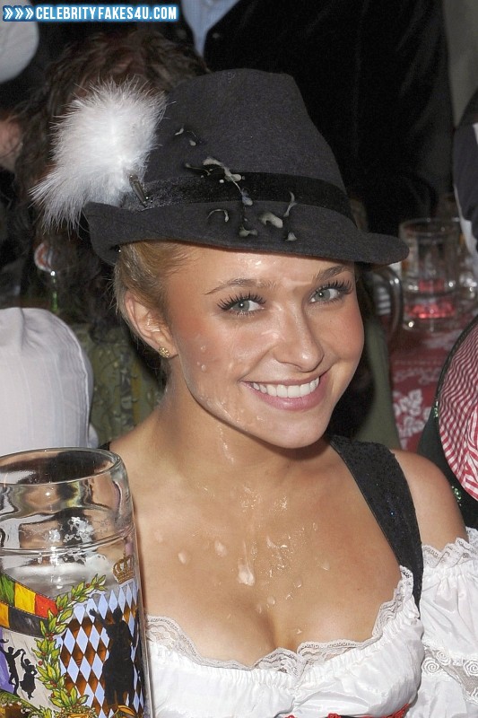 Hayden Panettiere Fake, Cum Facial, Porn