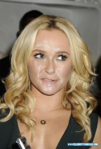 Hayden Panettiere Cum Facial Porn 001