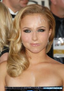 Hayden Panettiere Public Facial Porn 001