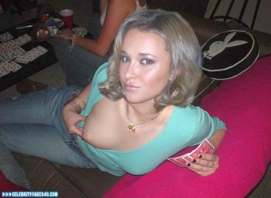 Hayden Panettiere Fake, Flashing Tits, Homemade, Horny, Porn