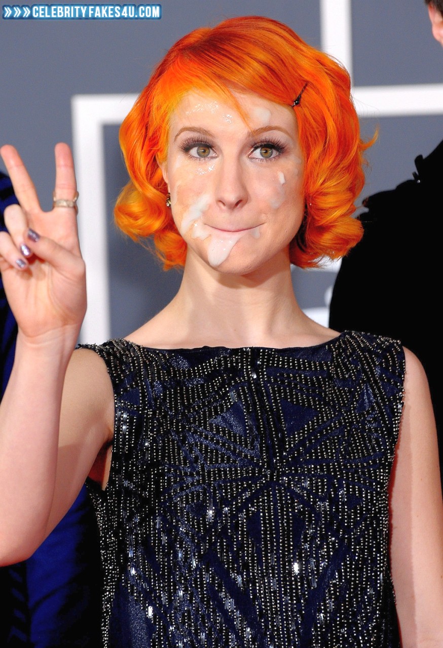 Hayley Williams Fake, Cum Facial, Public, Readhead, Porn
