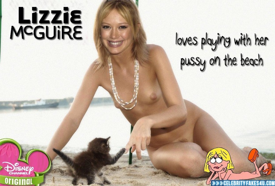 Hilary Duff Fake, Beach, Nude, Outdoor, Series, Tits, Porn