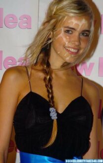 Isabel Lucas Public Cum Facial Nude 001