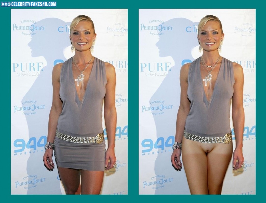 Jaime Pressly Fake, Nude, Pantiless, Public, Tan Lines, Porn