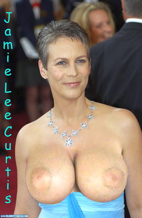 Jamie Lee Curtis Fake, Big Tits, Flashing Tits, Porn