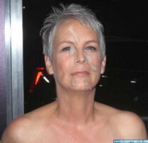 Jamie Lee Curtis Cum Facial 001