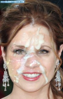 Jenna Fischer Big Facial Cumshot 001