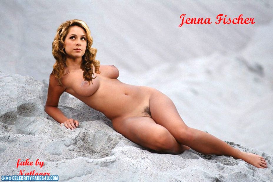 Jenna Fischer Fake, Naked Body / Fully Nude, Nude, Outdoor, Tits, Very Nice Tits, Porn