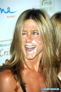 Jennifer Aniston Cum Facial 004