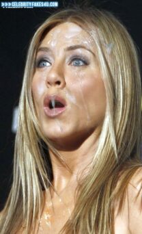 Jennifer Aniston Cum Facial Nsfw 001