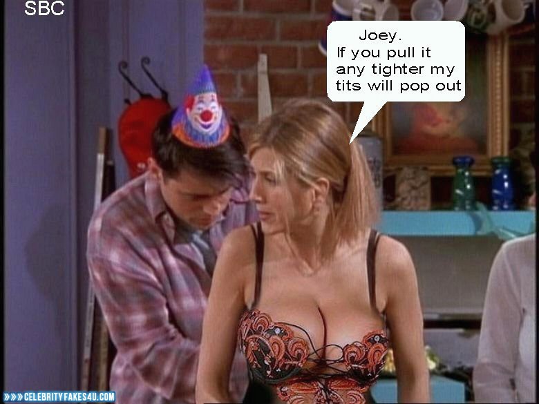 Jennifer Aniston Fake, Big Tits, Captioned, Friends, Series, Tits, Very Nice Tits, Porn