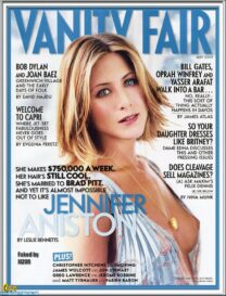 Jennifer Aniston Nipple Slip Magazine Cover Porn 001