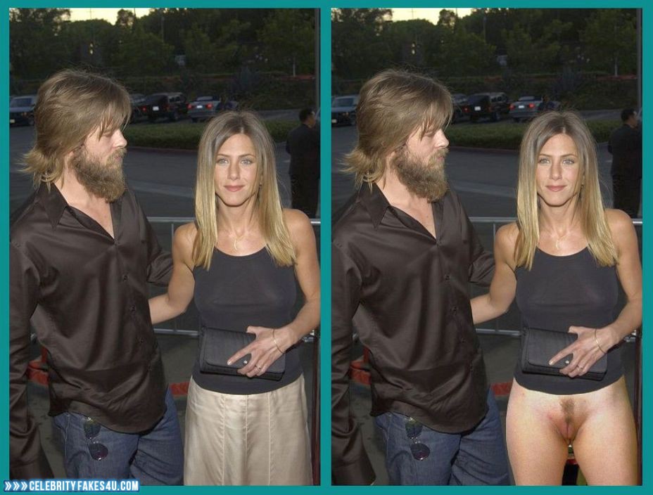 Jennifer Aniston Fake, Nude, Pantiless, Public, Pussy, Porn