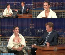 Jennifer Connelly Exposing Breasts Caption 001