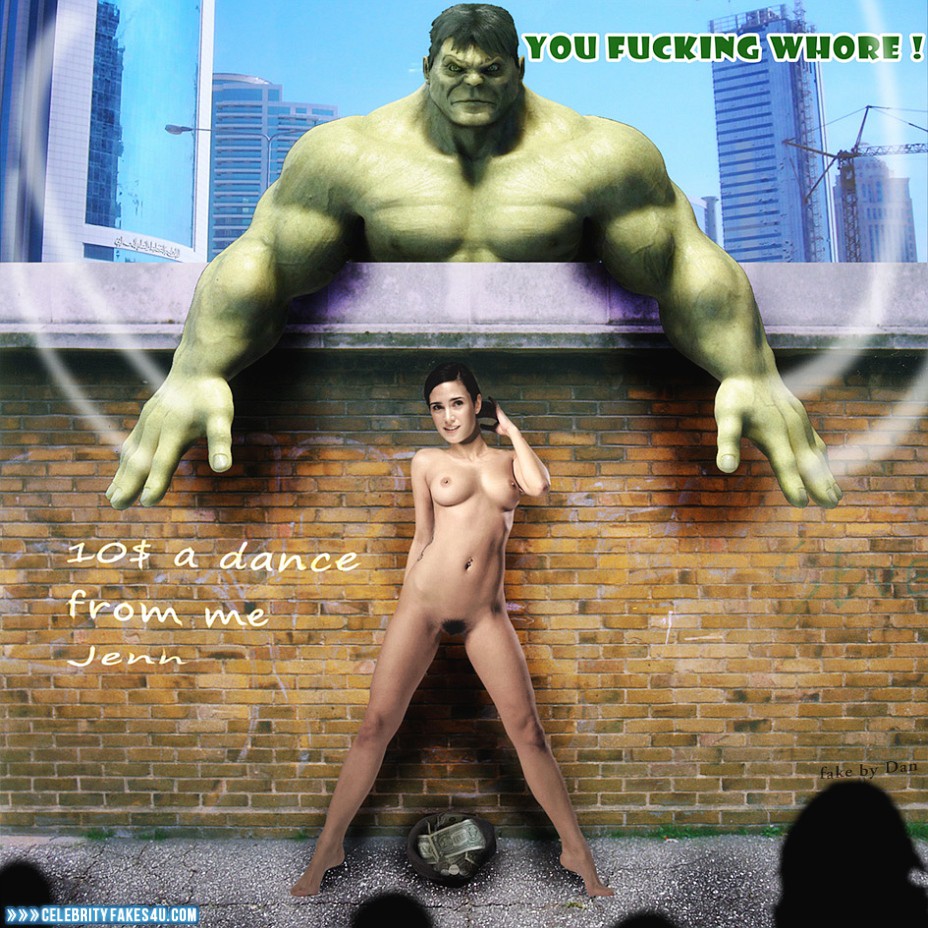 Jennifer Connelly Fake, Naked Body / Fully Nude, The Incredible Hulk, Very Nice Tits, Porn