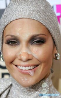 Jennifer Lopez Facial Cumshot 002
