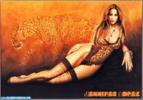 Jennifer Lopez Lingerie Cartoon Porn 001