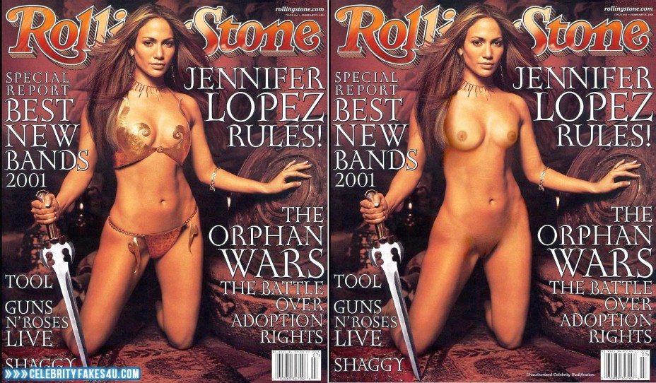 Jennifer Lopez Magazine Cover Nude Fake Jennifer Lopez Fake, Magazine Cover, Naked Body / Fully Nude, Nude, Tits, Porn