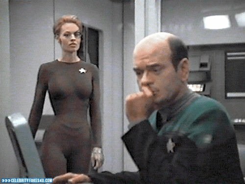 Jeri Ryan Fake, Camel Toe, Hot Outfit, Star Trek, Porn