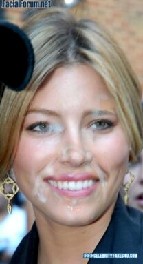 Jessica Biel Facial Nsfw Fake 001