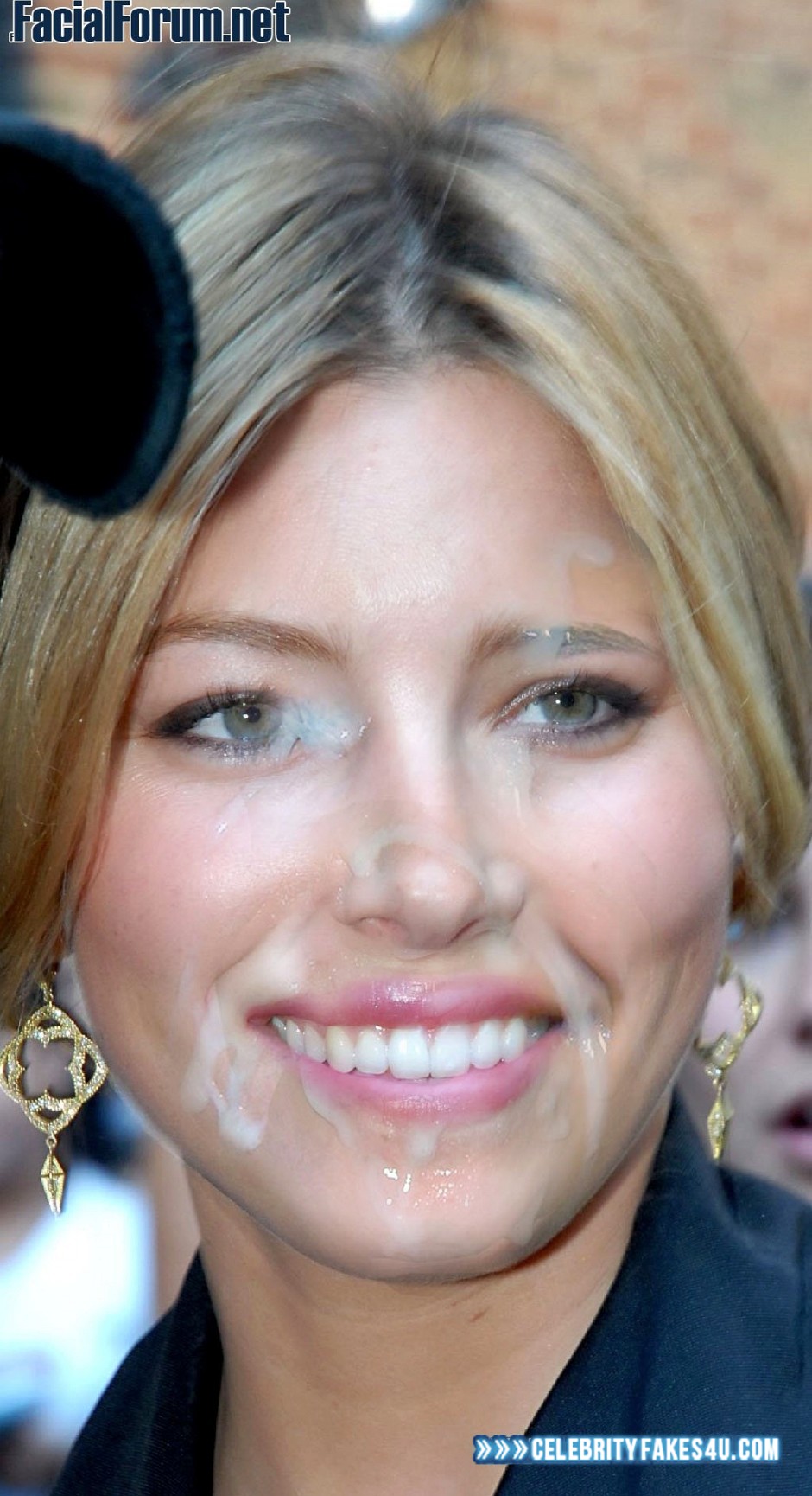 Jessica Biel Fake, Cum Facial, Cumshot, Porn